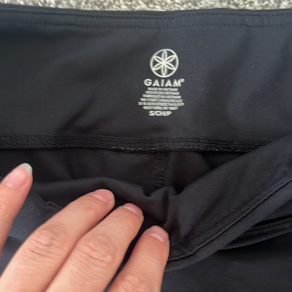 Women’s Gaiam / members mark leggings size S/M - Picture 2 of 9